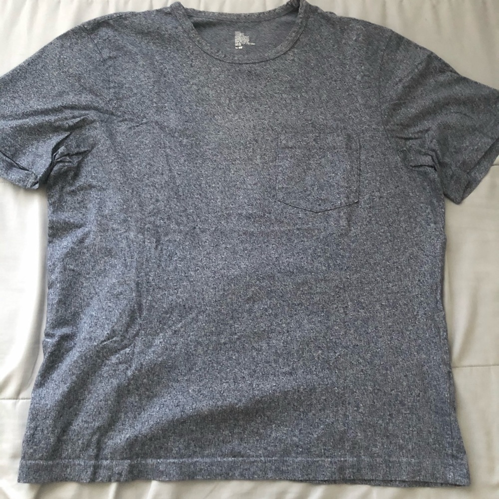 H&M Blue Pocket Tee.